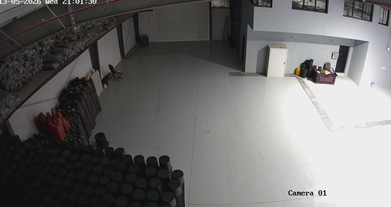 Warehouse interior showing stock and pallet bays